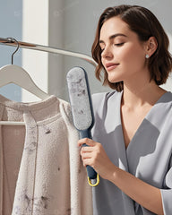 VASSON Lint Brush, Pet Hair Remover with Self-cleaning Case