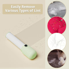 Mini Lint Roller with 150 Sheets - Portable Pet Hair Remover for Clothes, Furniture