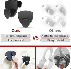 VASSON Space Saving Hangers 30Pcs, Upgrade 40Lb(Max) Heavy Duty Hanger Hooks Space Saver Hangers