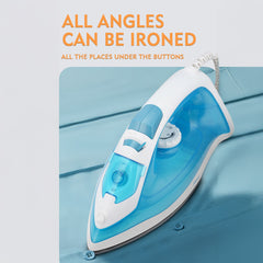 Steam Iron for Clothes,1500 Watts, Non-Stick Soleplate, Powerful Shot of Steam