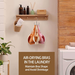 VASSON Tank Top Hanger, Rotatable Bra Organzier for Closet, Max 24 Storage Capacity Sport Bra Holder