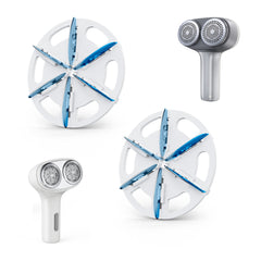 VASSON (6 Pack) Fabric Shaver Replacement Blades Compatible with VASSON Dual-Head Sweater Shavers